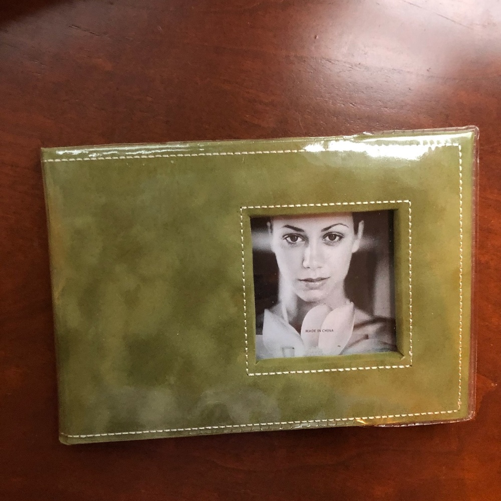 NWOT Green photo book